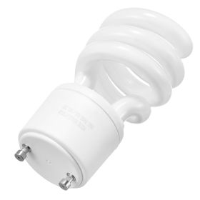 4-Pack CFL Light Bulbs, 13W Compact Fluorescent Spiral Bulbs with 2700K Warm Light, 900lm Luminous Flux, Twist and Lock GU24 Base, Ideal for Bedr